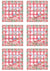 Let It Snow Peppermints 6 Collage Sheet (#C038)