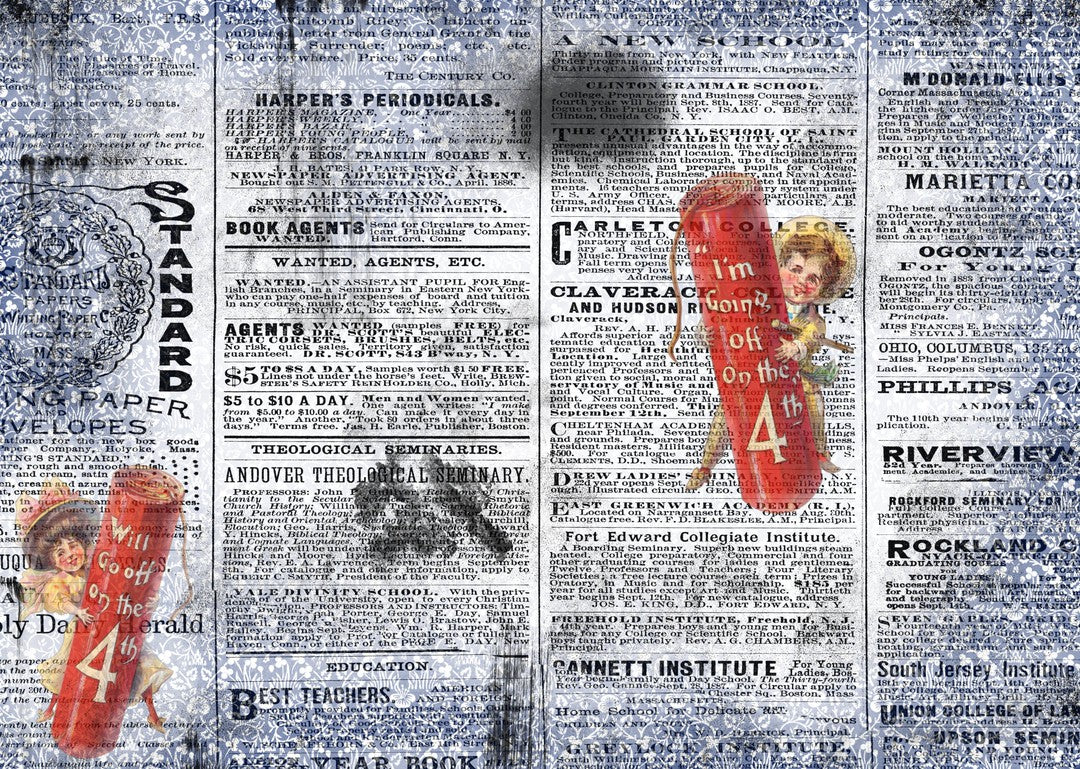 Off On The Fourth (#C086)-Digital Deco Designs