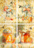 Orange Delight 4 Collage Sheet (#C094)