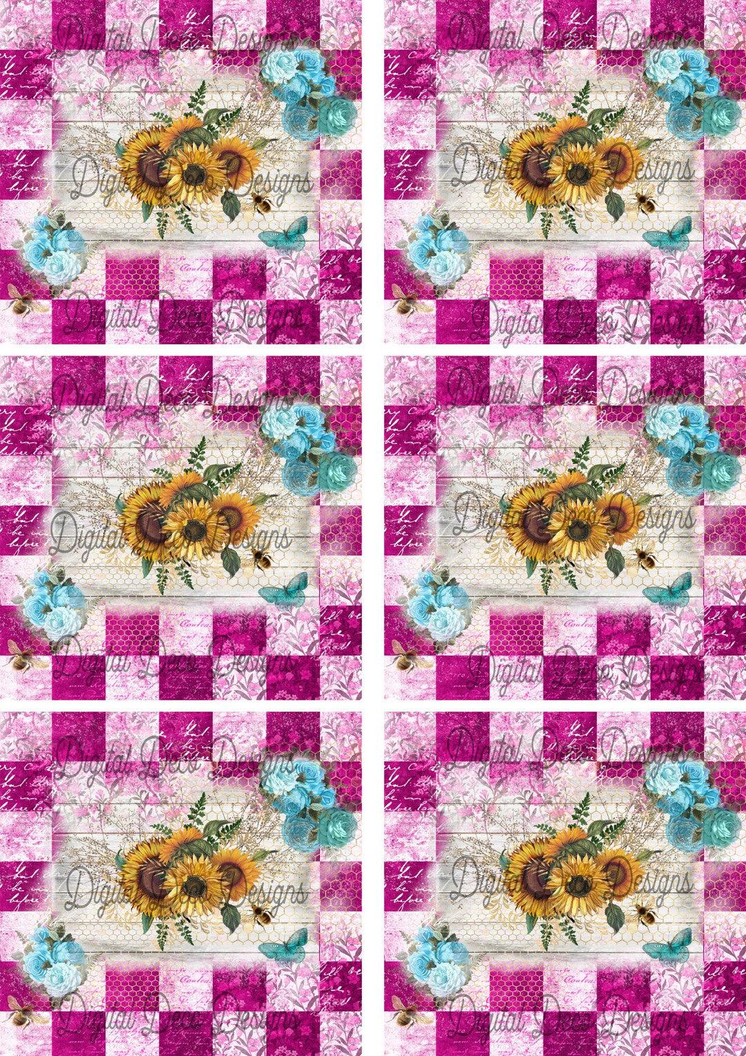 Project Panda Collage Sheet (#D056)-Digital Deco Designs