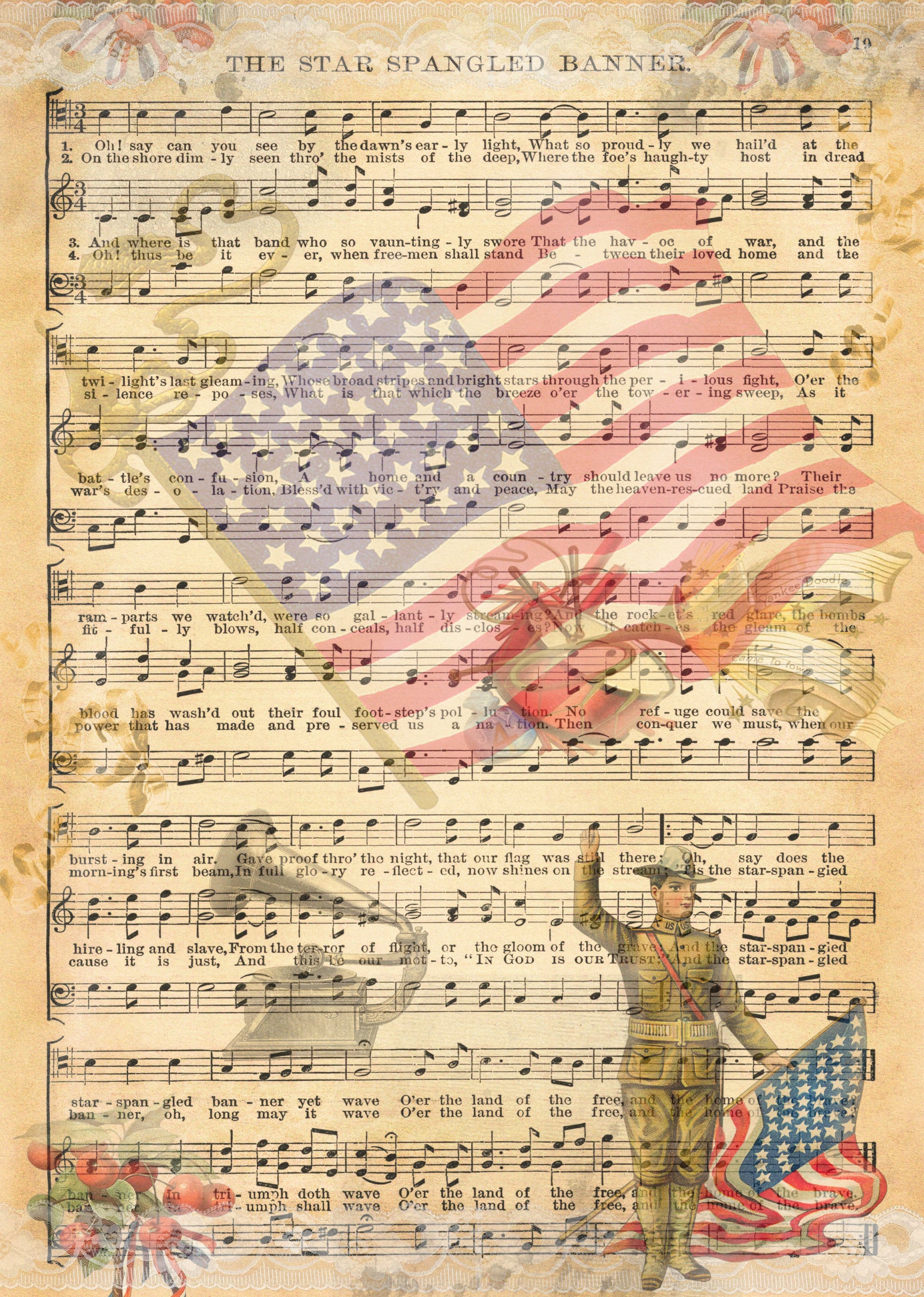 The Star Spangled Banner (#E054)