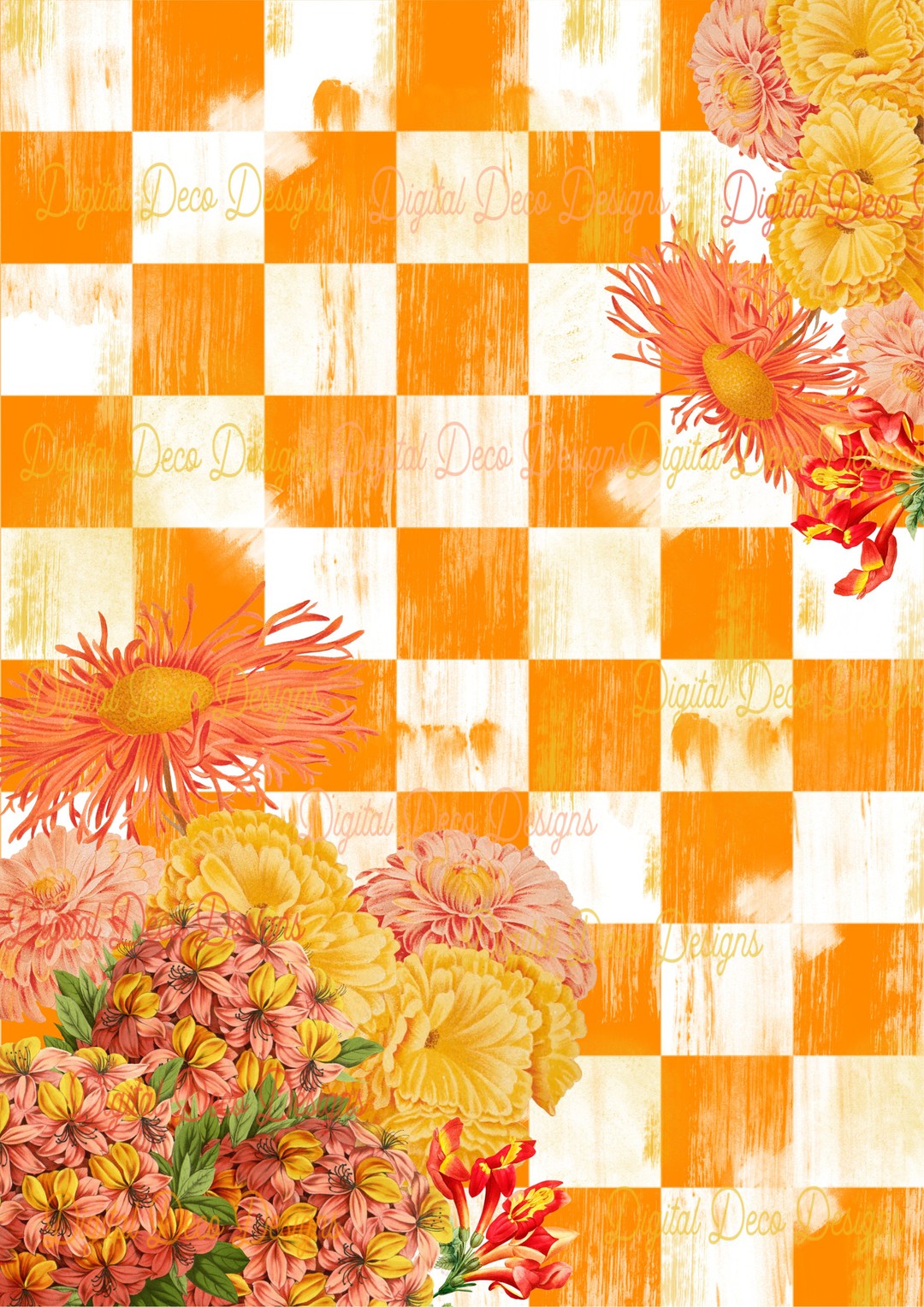 Tropicana Smoothie (#E061)-Digital Deco Designs