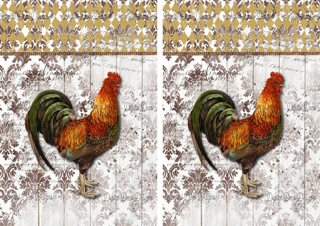 Tuscan Roost Minis (#E067)-Digital Deco Designs