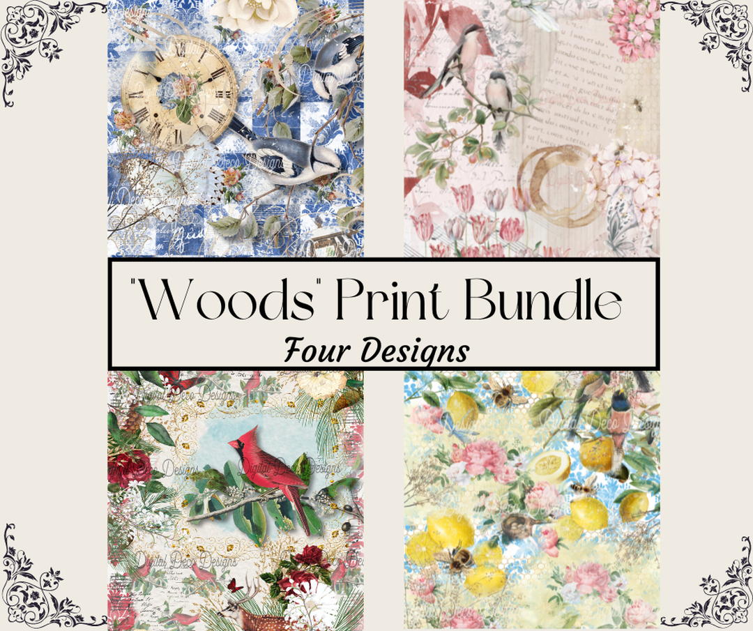 Woods Bundle (Digital Download)-Decoupage Paper